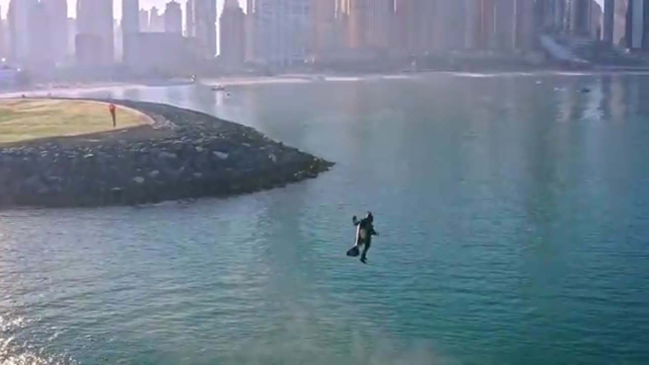 Jetman Dubai Takeoff - 4K