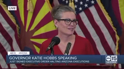 Arizona Governor Katie Hobbs has signed an executive order halting all Arizona Executions👀