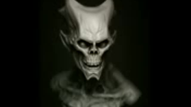 Scary video and sound