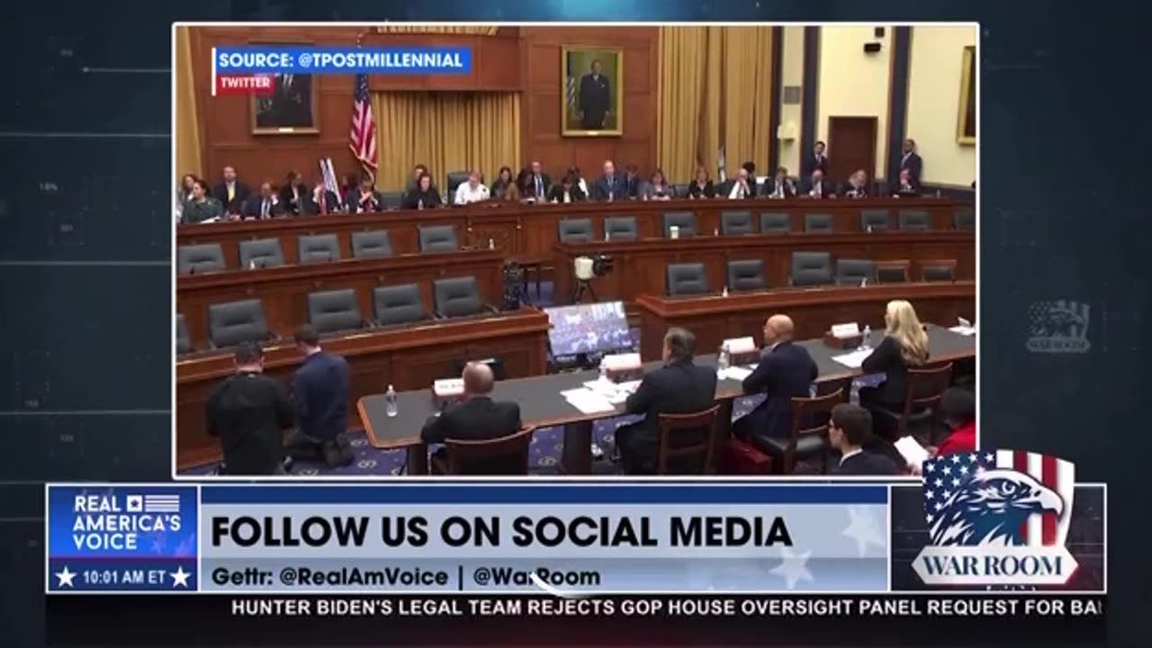 Cold Open- weaponization of government sub committee hearing and MSNPC panic