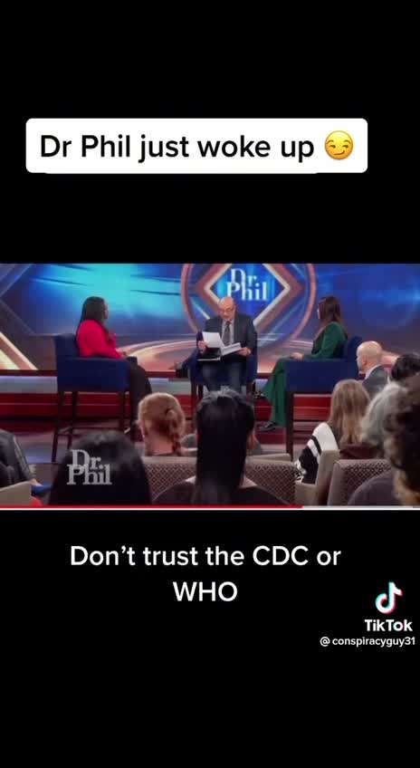 Did Dr. Phil finally wake up?
