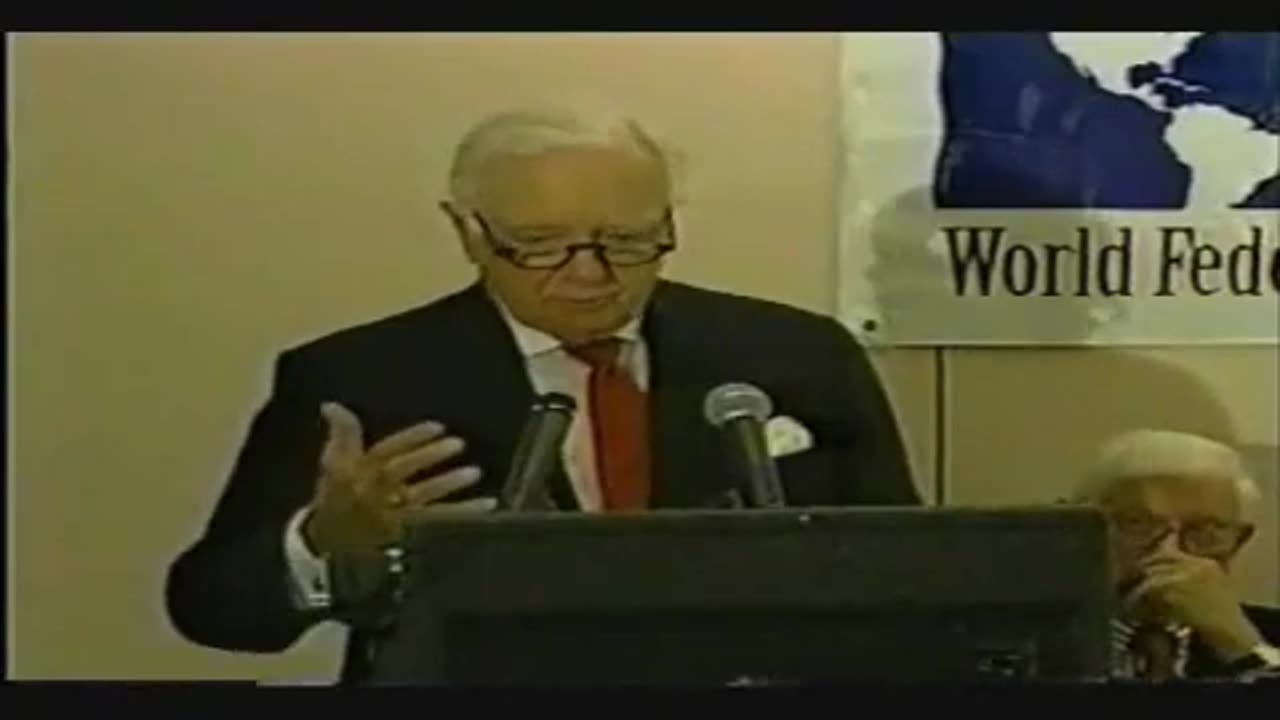 Elites (like Cronkite) knew that THEY wouldn't be giving up anything for their new world order.