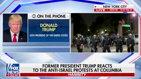 USA: Trump Claim Paid Agitators Involved In Columbia University Protests!