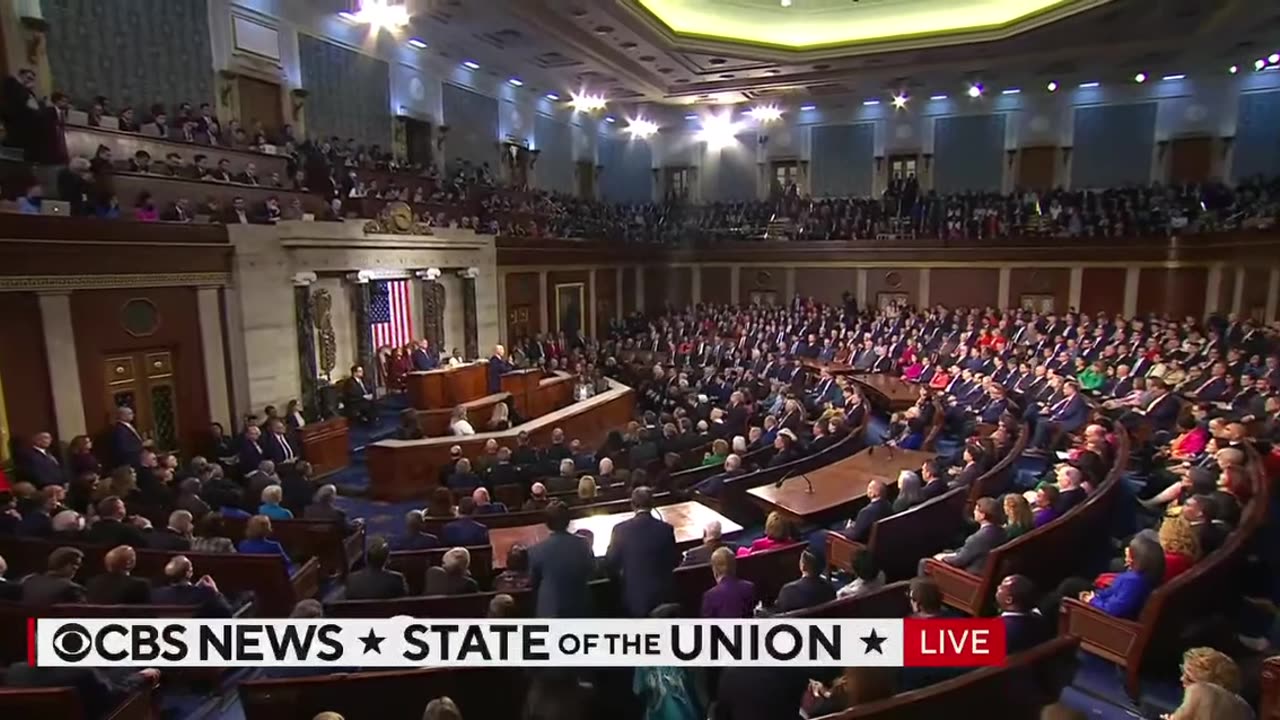 Joe Biden Starts Screaming Again During His SOTU Address - So Weird