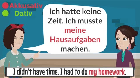 Slow german A2 - B1 | German Dialogues A2 - B1 | Deutsch lernen mit langsamen Dialogen | Dativ