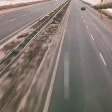 Sharing the Highway with Ukrainian Helicopter