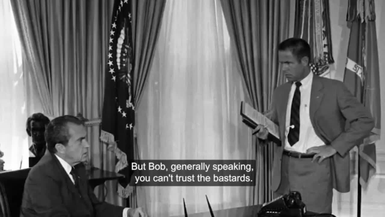 Nixon describes the deep state