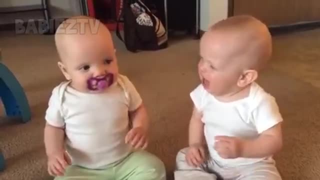 Funniest TWIN Baby Girls