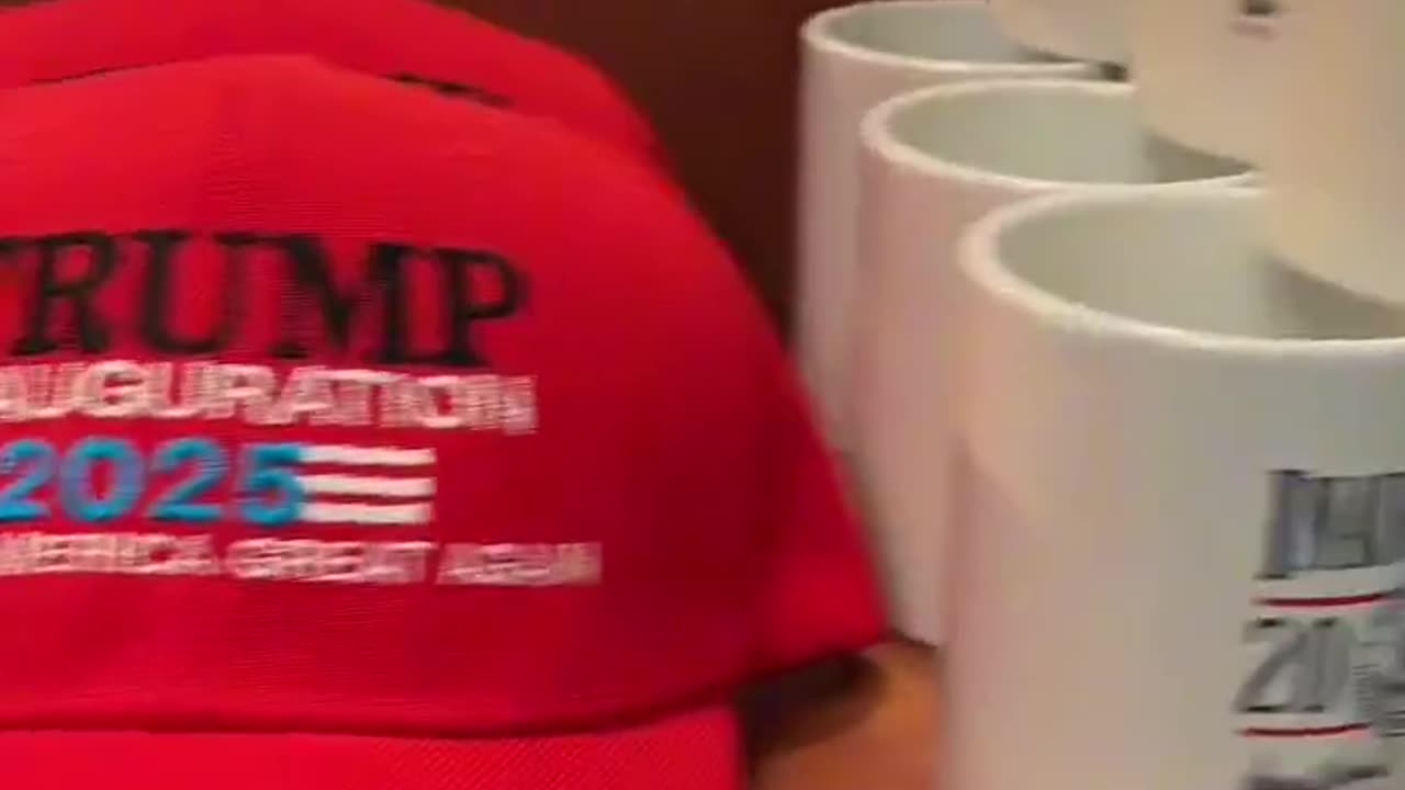 Baltimore Airport has been stocked with Donald Trump inauguration merchandise