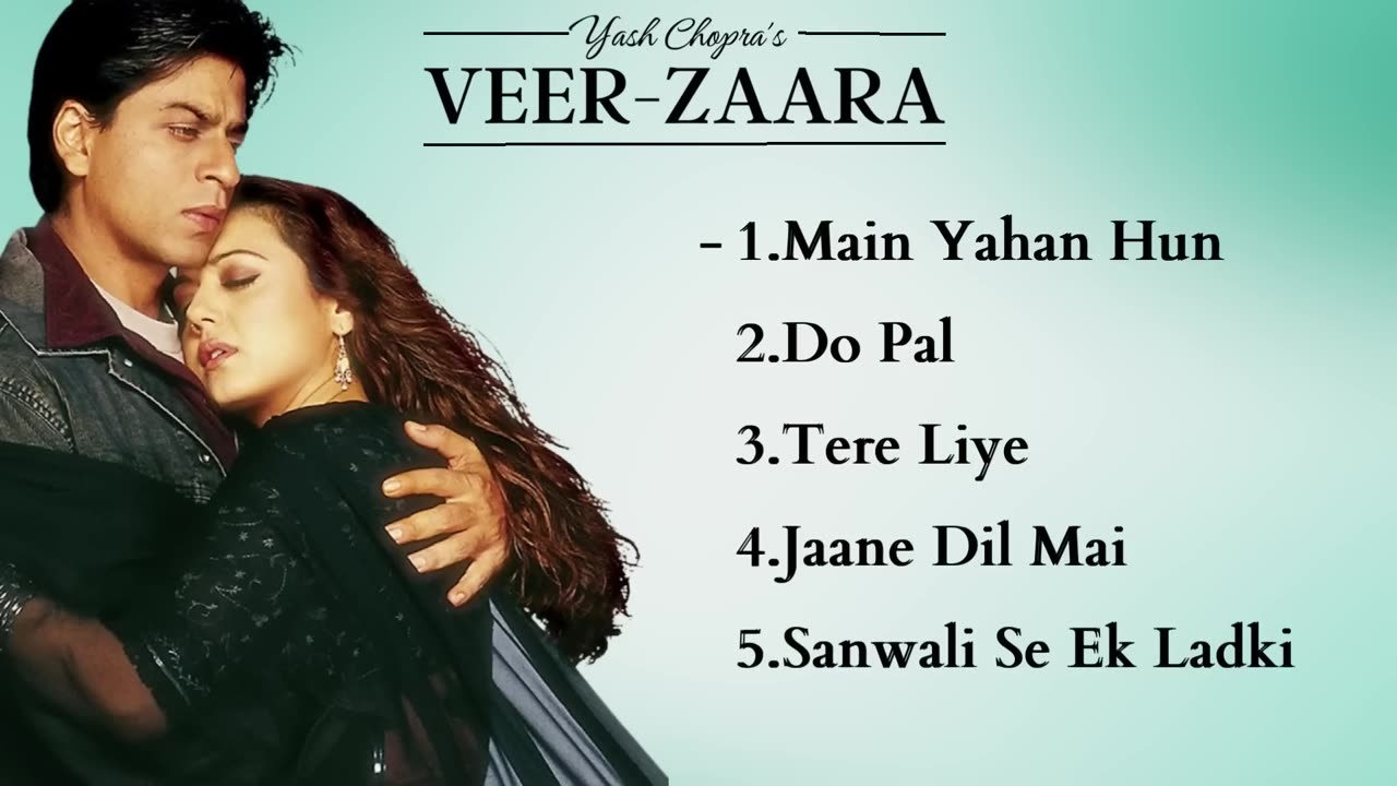 Veer Zaara Movies All Songs | Shahrukh Khan | Preity Zinta | HINDI MOVIE SONGS