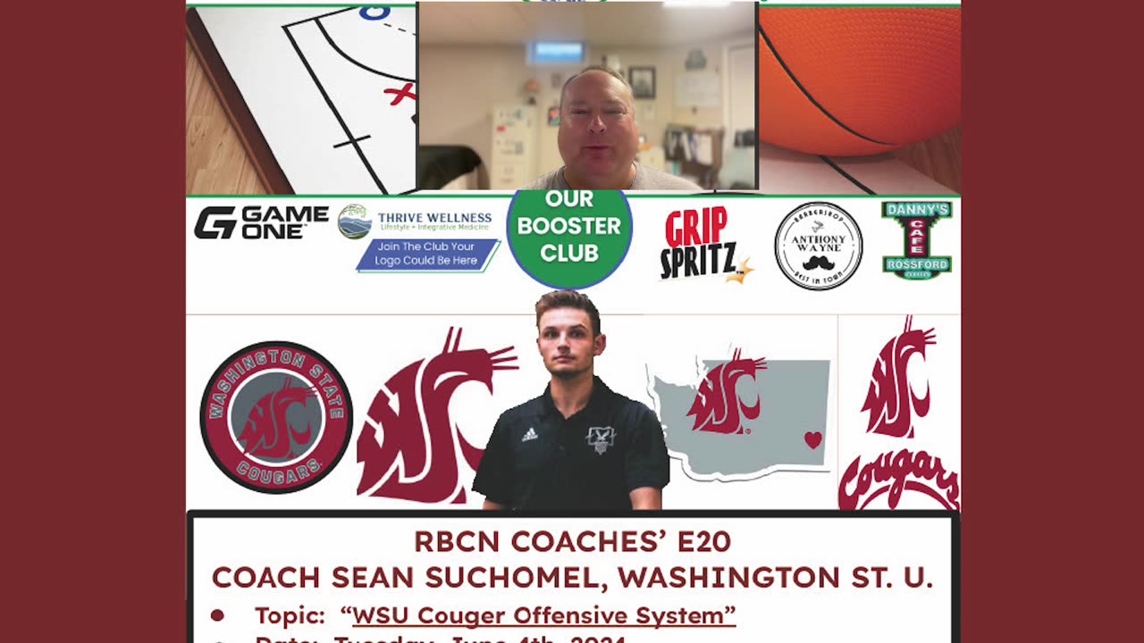Rustbelt Basketball Coaches' Show E20: Coach Sean Suchomel, Washington State U.