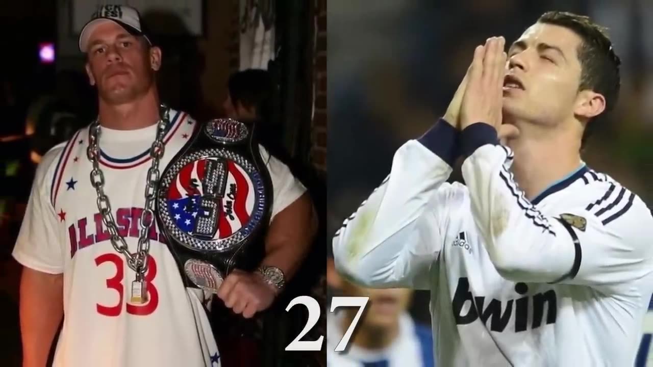 John Cena Vs Cristiano Ronaldo Transformation 2018 _ Who is Better_