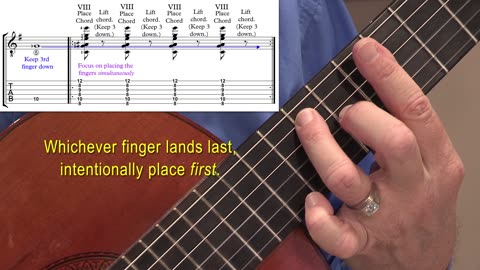 Technique Left-Hand, Part I. Video 42: Transition m36-37, Option A, version 1