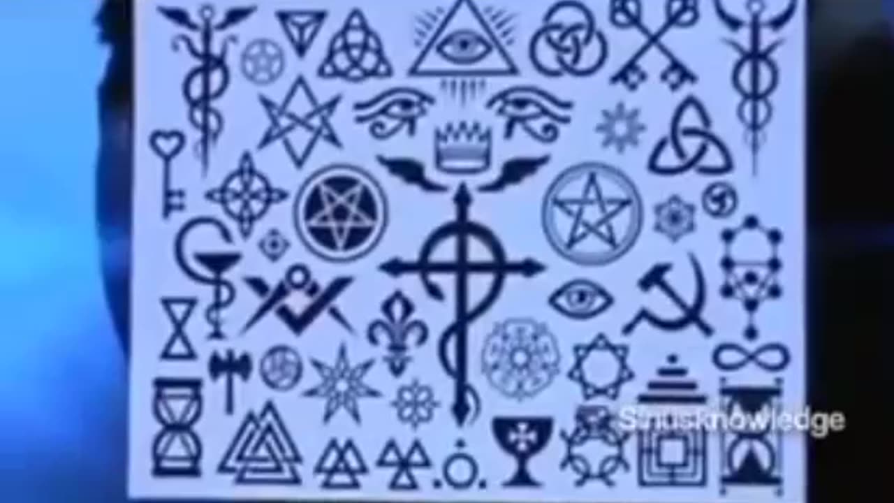 Occult Symbols Randomly Flashed On Screen During Live Baseball Game