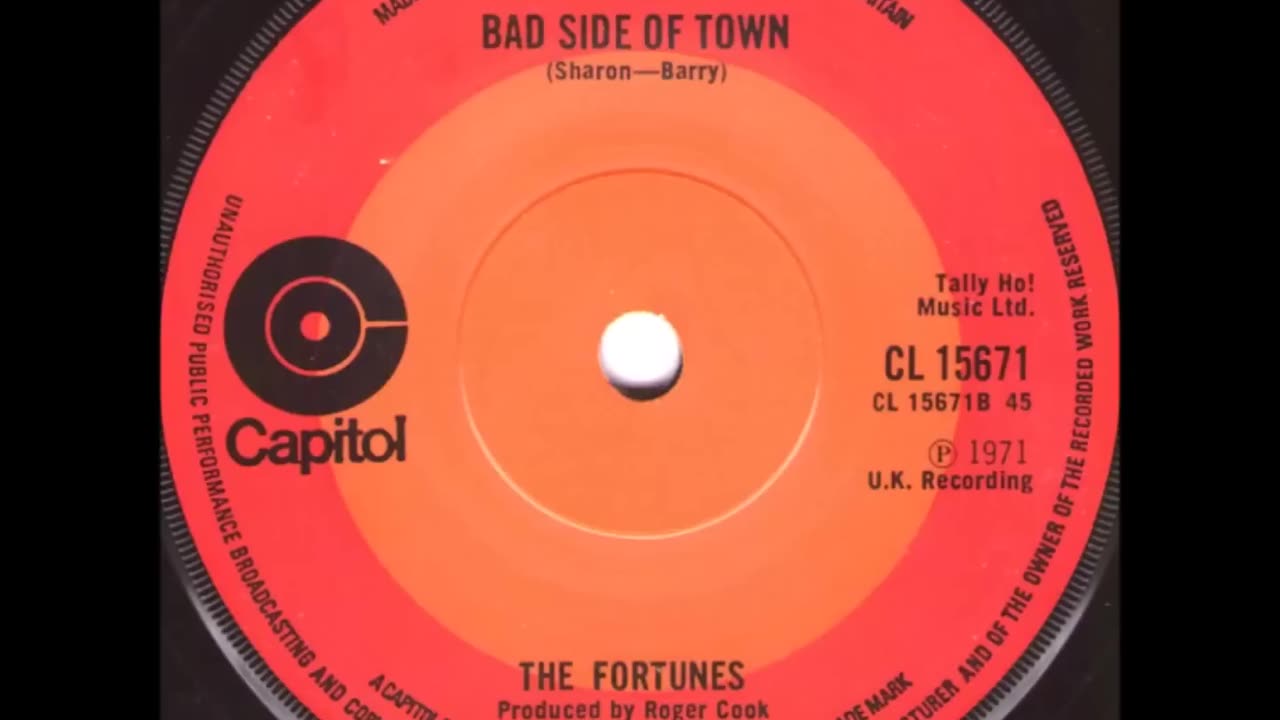 The Fortunes--Here comes that rainy day feeling again