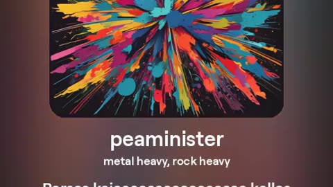 peaminister