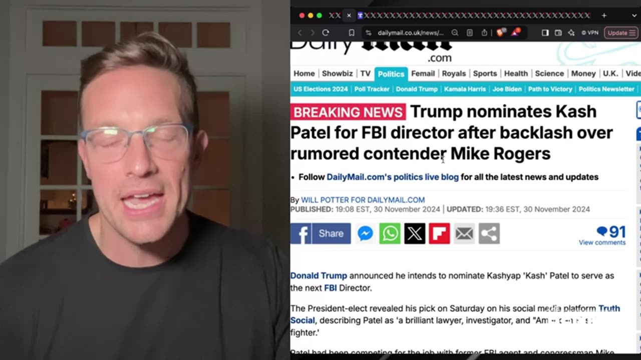 🚨BOOM: Trump Appoints Kash Patel FBI Director, Internet Rejoices! Deep State On Suicide Watch, PANIC