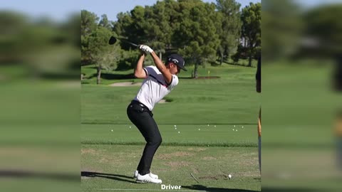 Xander Shauffele Practice at the Range