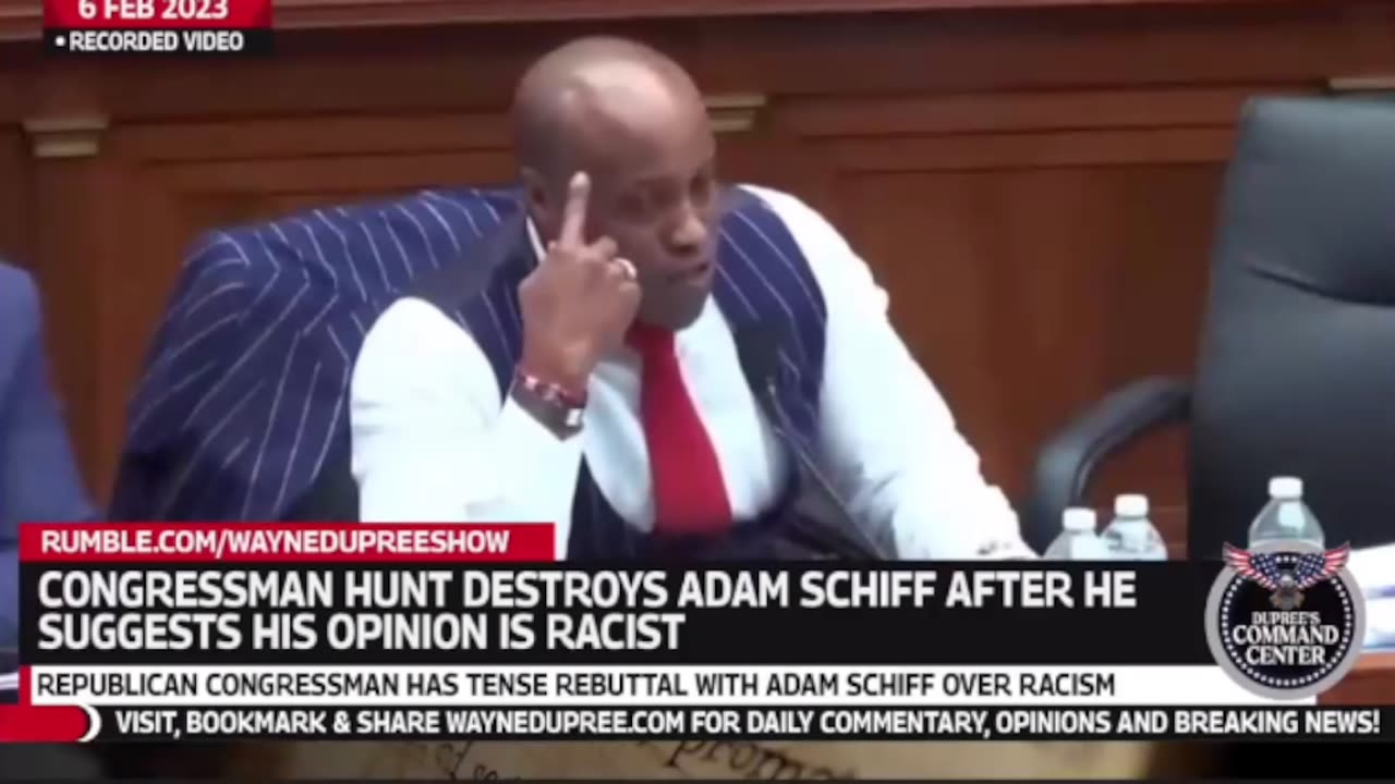 Adam Shiff Shredded By Republican Congressman Hunt - Wayne Dupree Show