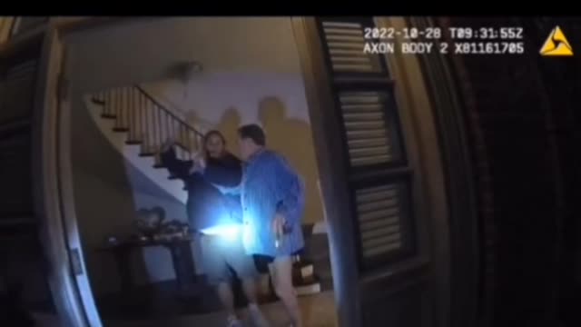 Paul Pelosi video attack I believe it's the second video