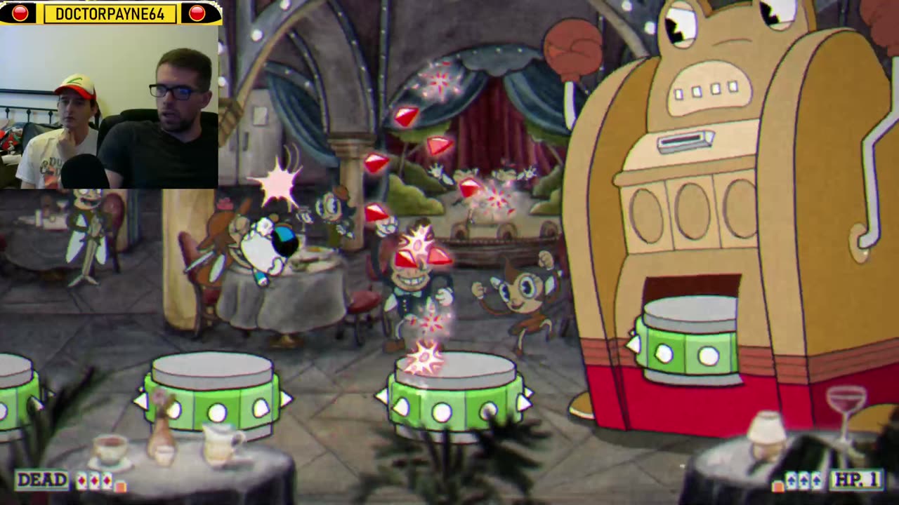 Co-Op Only Technically - First Playthrough of Cuphead