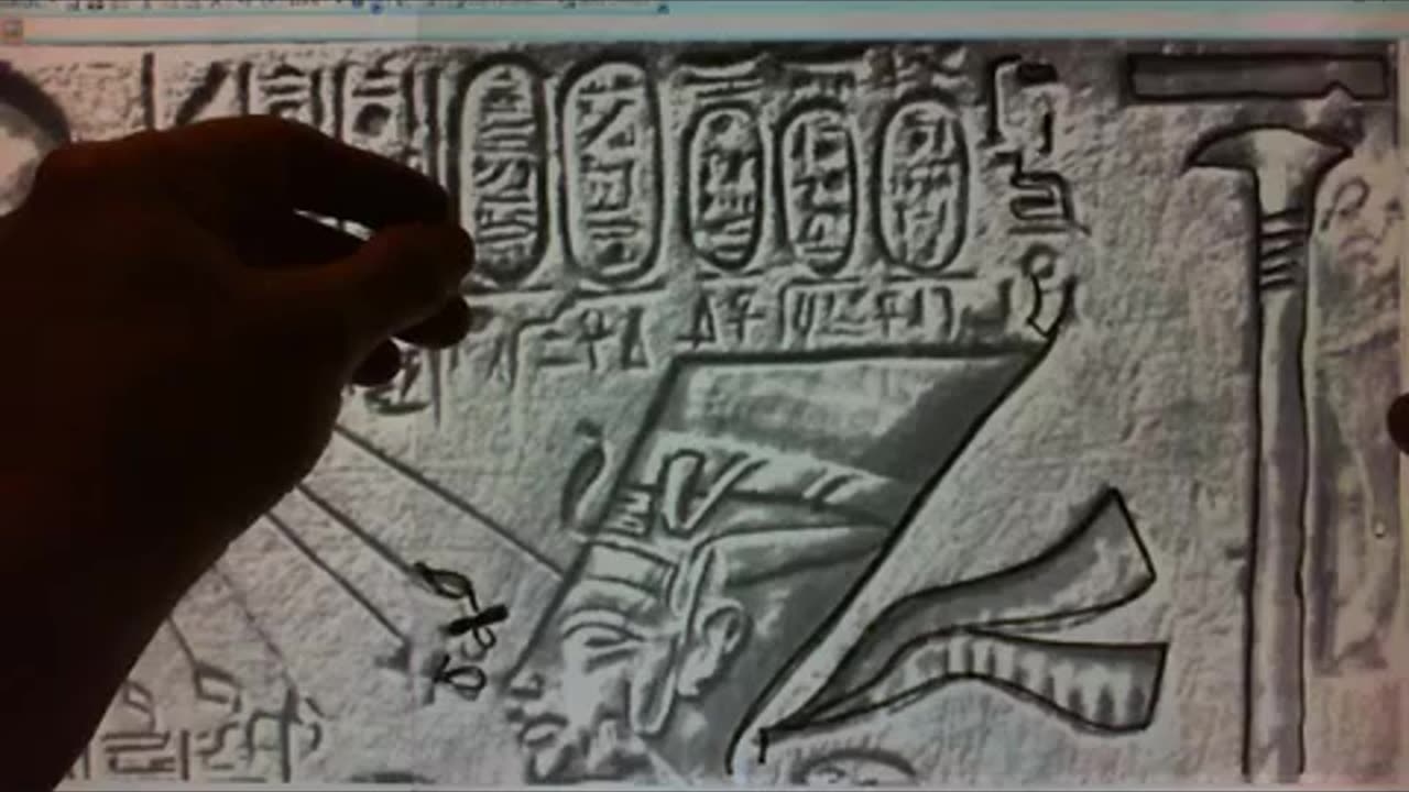 Alien DNA Part 1 Infection Shown In Hieroglyphs