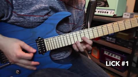 3 Common Pentatonic Licks