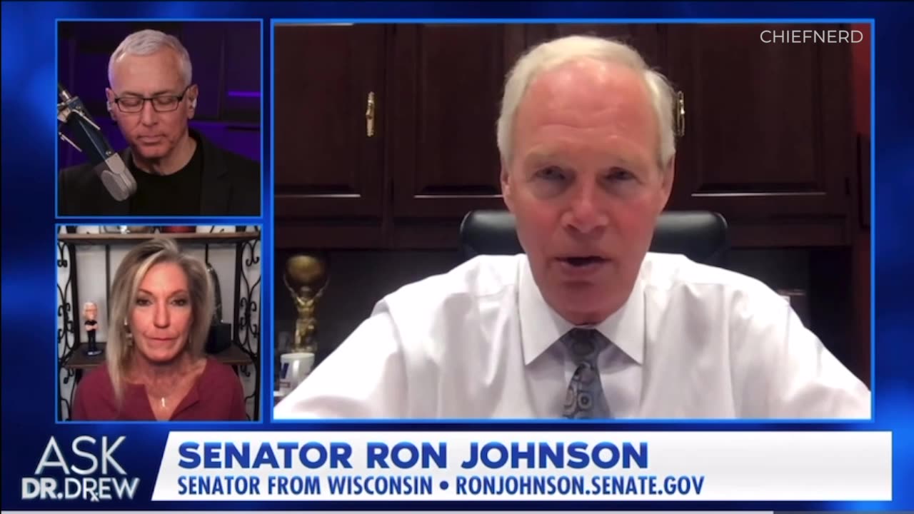 Sen. Ron Johnson on Meeting w/ Jason Whitlock & RFK to Raise Awareness on COVID Vaccine Safety