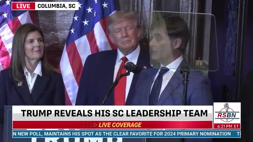 Full Speech: President Trump Unveils His South Carolina Leadership Team In Columbia, Sc - 30/01/2023