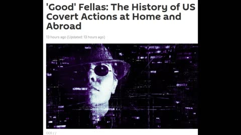 HISTORY OF UNITED STATES COVERT ACTIONS HOME AND ABROAD