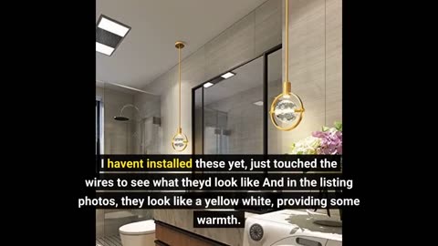 LIANGMH Modern Kitchen Island #Light Fixture Dimmable LED-Overview