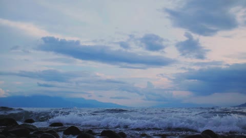 Relaxing Sea Side view