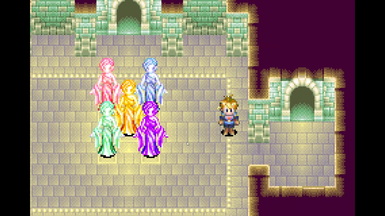 Golden Sun Venus Lighthouse Statues Correct Order