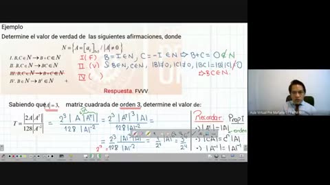 CEPRE UNI 2021 - 2 | SEMANA 14 | ÁLGEBRA S01