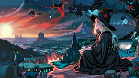beautiful elf and beautiful wonderland