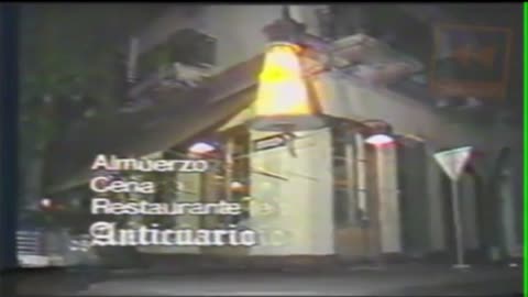 Restaurant Anticuario - Canal 10 Saeta - Publicidad uruguaya (1989)