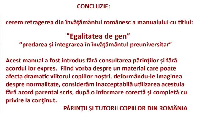 Despre manualul Egalitatea de gen