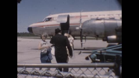 Grandpa and Grandma Slade go on Airlane trip