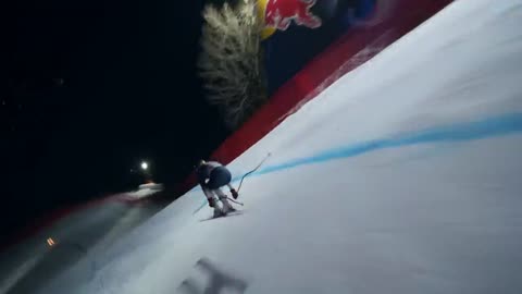 Skiing The World’s Hardest Ski Run In The Dark