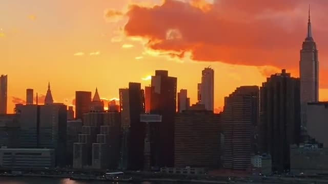 Golden hour #nyc #sunset #sky #queens #newyork