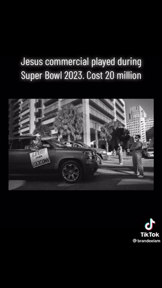 HEY YOU 👋YES YOU 😉DID YOU HEAR JESUS 🙇‍♀️WAS AT SUPERBOWL VLII