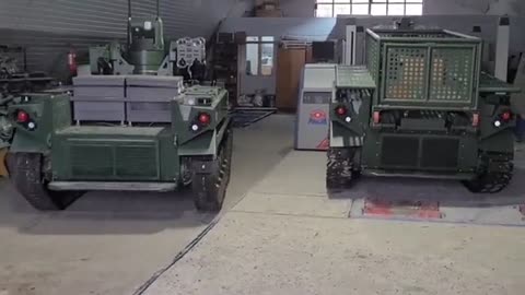 High Tech Autonomous Military Vehicles Seen in Ukraine for the First Time