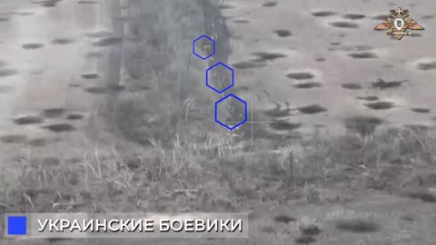 Russian Artillery work of the 132nd Brigade