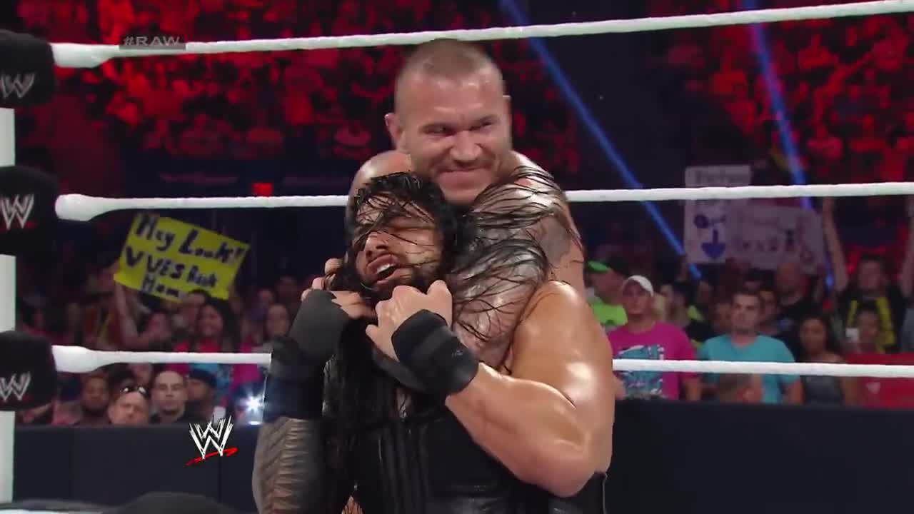 Roman reigns vs Randy Orton vs jhon ceena full Match in raw