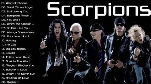 The Best Of🦂 Scorpions |🦂 Scorpions Greatest Hits Full Album