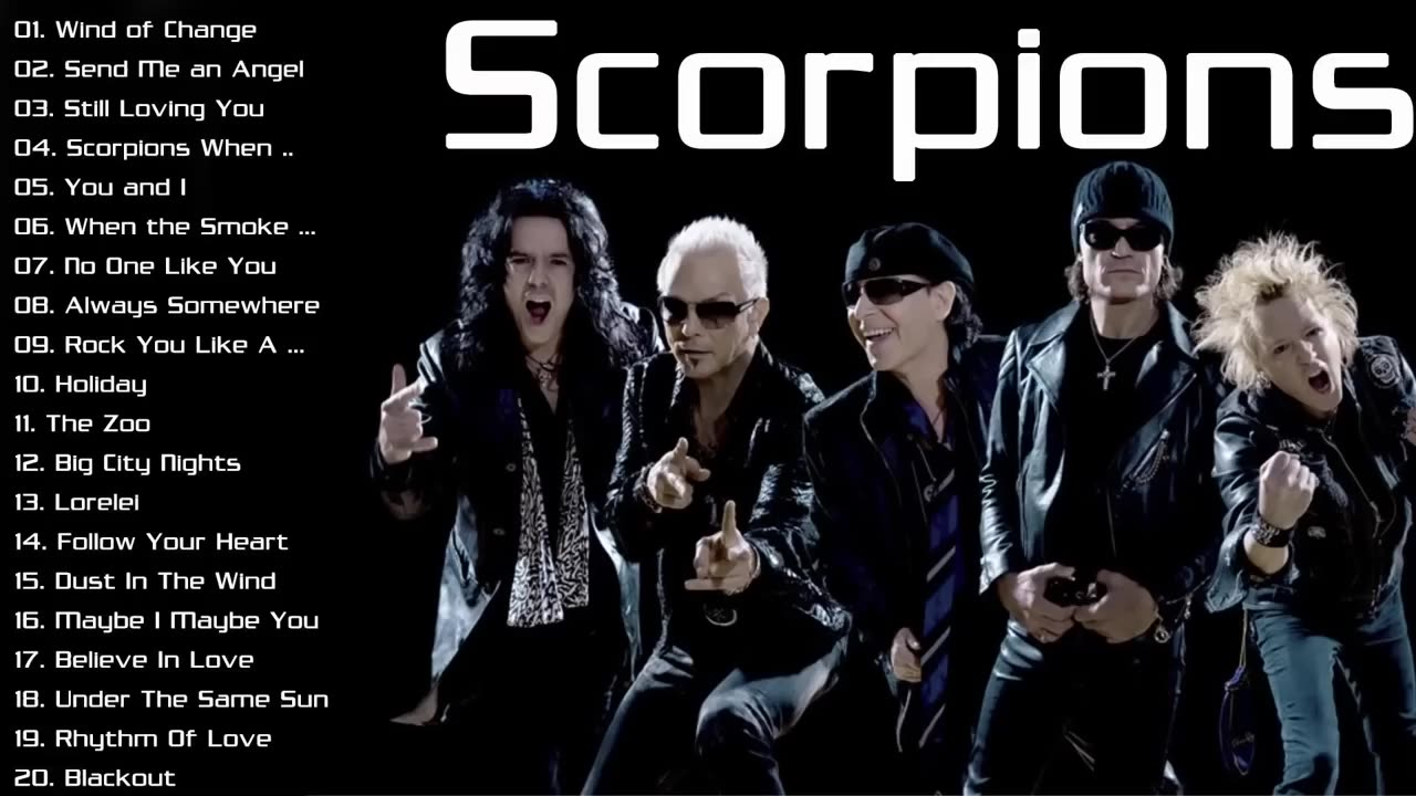 The Best Of🦂 Scorpions |🦂 Scorpions Greatest Hits Full Album