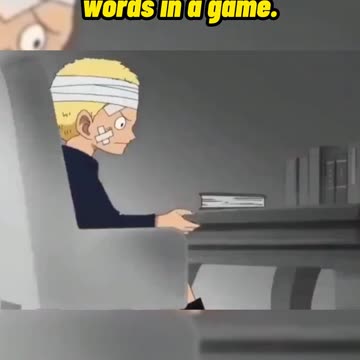 When there's too many words in a game 😐