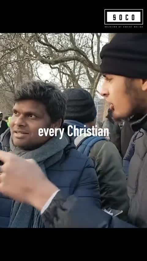 Discussion between christian and Moslem
