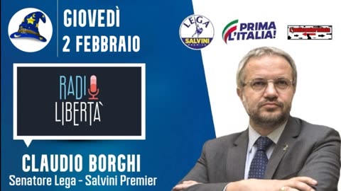 🔴 30ª Puntata della rubrica "Scuola di Magia" di Claudio Borghi su Radio Libertà (02/02/2023).