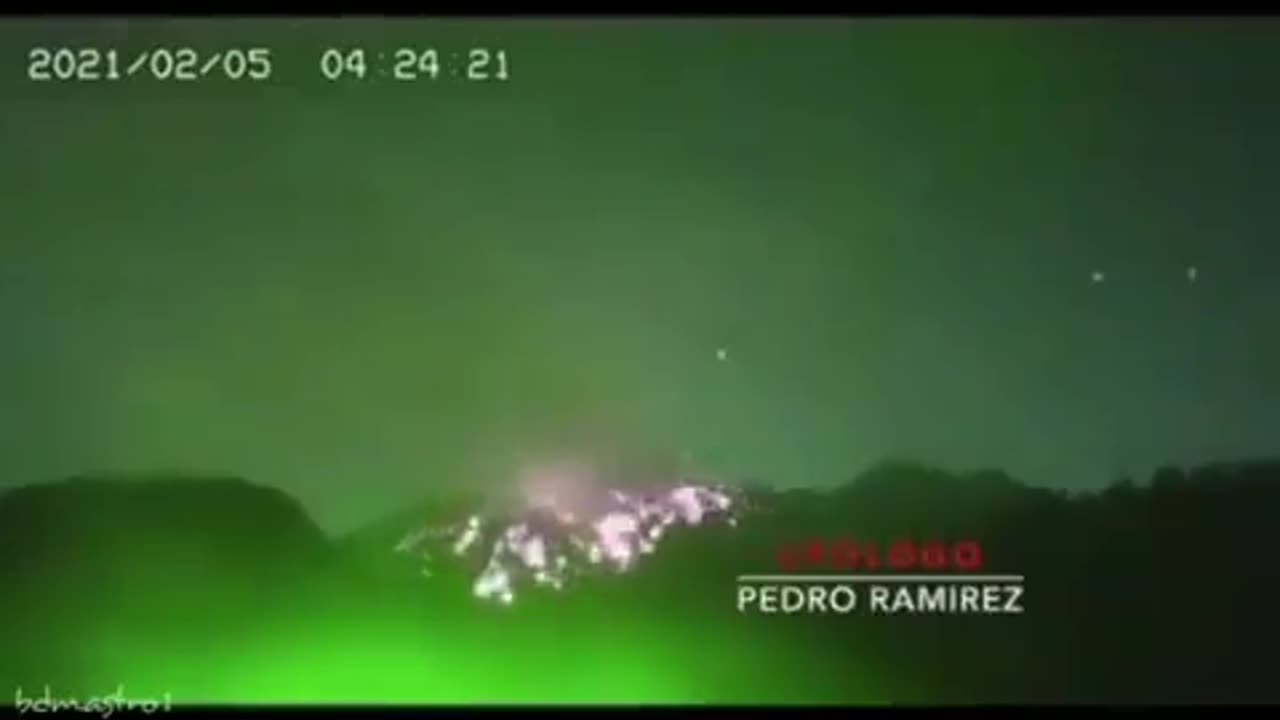 Particle Beam HAARP weapon triggering a volcano: the face of climate change